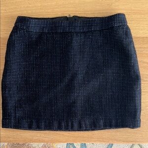 Elegant Black Mini Skirt